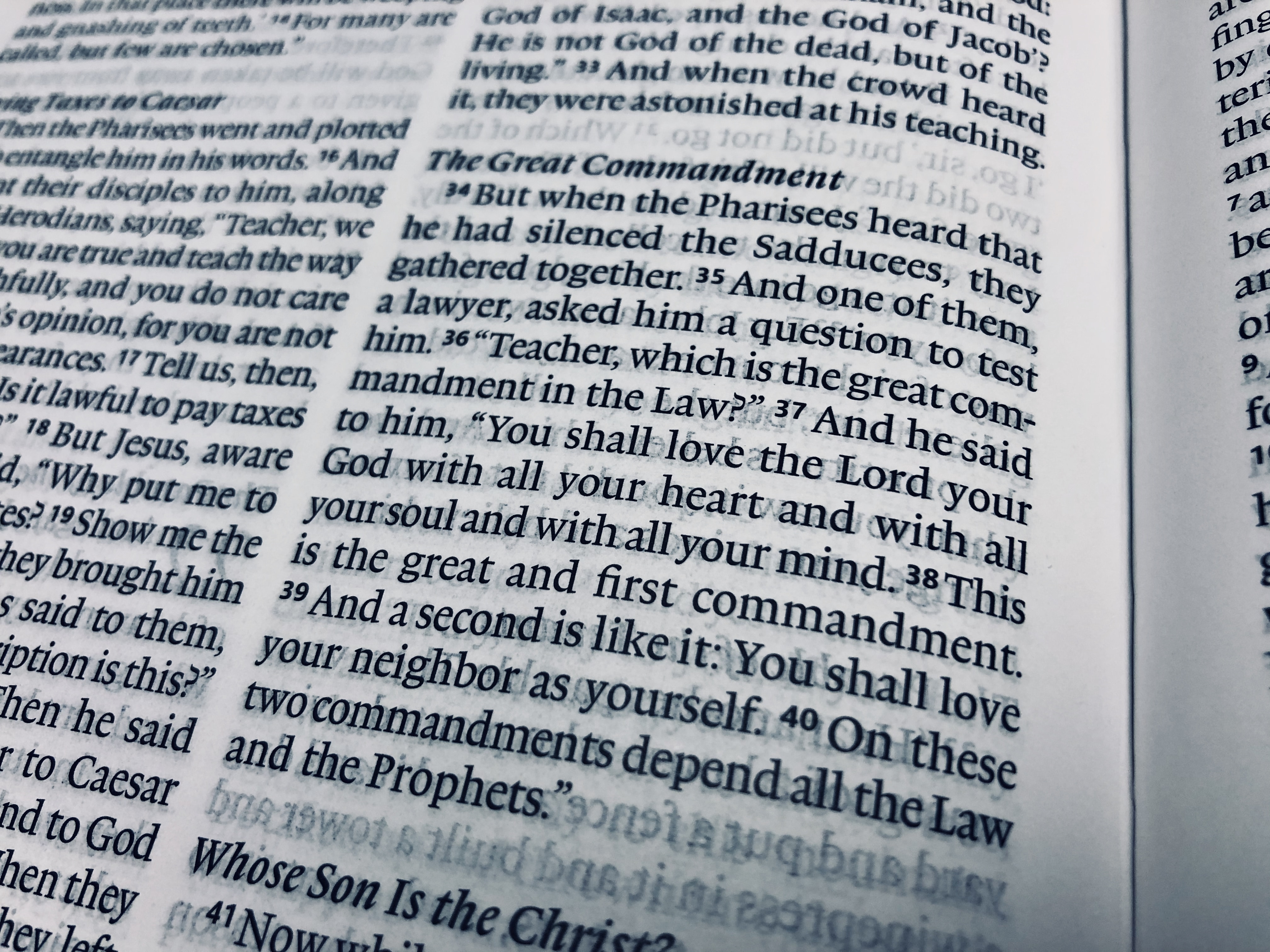 The Greatest Commandment | King's Chapel