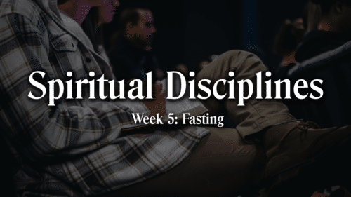 Week 5: Fasting Image